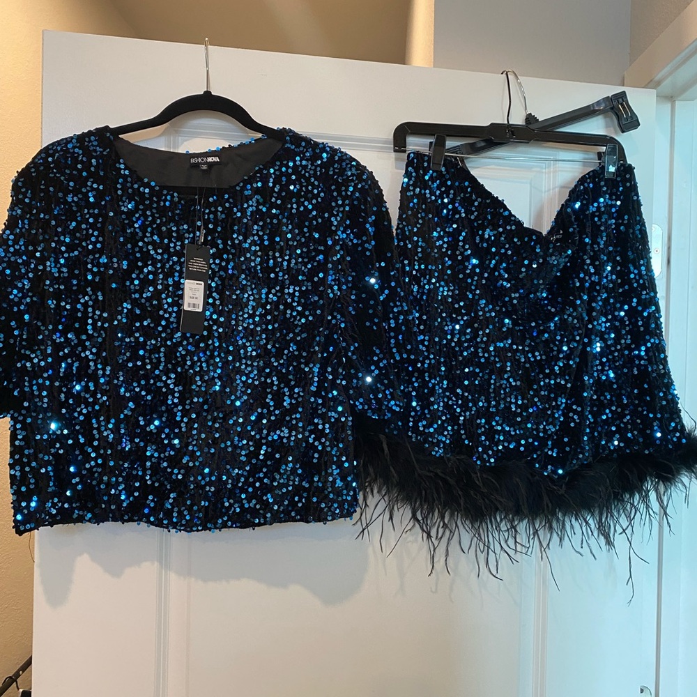 2pc Sequin Set